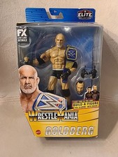 Mattel WWE Wrestlemania Elite Collection Goldberg with Paul Ellering BAF