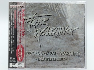 Fair Warning / A DECADE OF FAIR WARNING -Complete Best- MICP-10275 Unopened CD