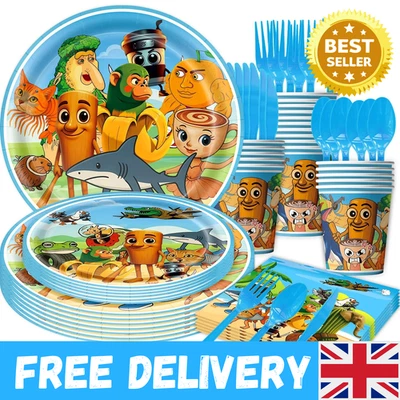 Italian Brainrot AI Birthday Party Decor Tung Tung Sahur Banner Balloons Gift UK