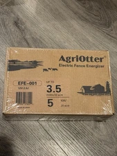 New Open Box AgriOtter Electric Fence Energizer 20 Acre 3.5 miles Model#EFE-001