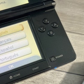 Nintendo 3DS Handheld Console Cosmo Black CTR-001 USA With Charger SD Card