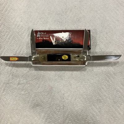 Frost Cutlery Steel Warrior Congress SW-115RBR 3.5'' Closed Pocketknife 
