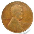 1922 No D "Plain" Weak Reverse Lincoln Cent 1C - Certified PCGS VF25 (Very Fine)
