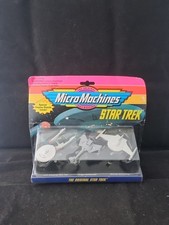 STAR TREK - Micro Machines The Original Star Trek 3 Ship Set 1993 Sealed