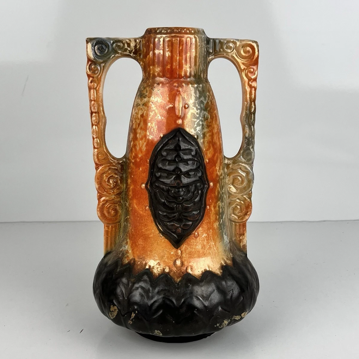 Czechoslovakia Vase In Bohemian & Czech Art Pottery for sale | eBay
