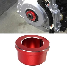 Timing Cover Alignment Tool, Billet Aluminum Front Rear Cover Alignment Tool RED