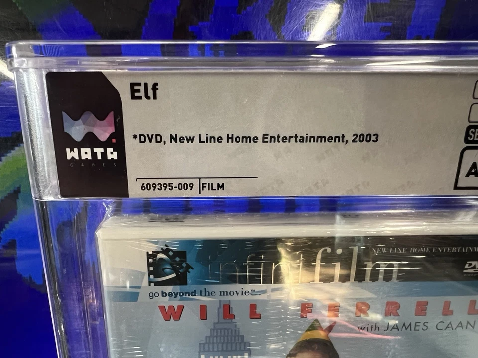 2003 Elf DVD Graded WATA 9.8 A+ Sealed Will Ferrell Buddy Christmas BRAND NEW - Image 2 of 4