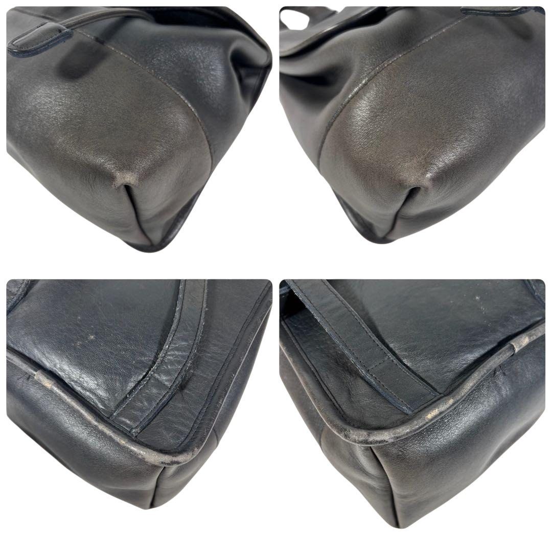 Coach Mini Backpack Drawstring Turnlock Black 996… - image 7