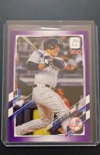 2021 Topps UK Edition - Anthony Rizzo #95 Purple /50