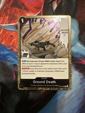 Ground Death OP14-096 The Azure Sea's Seven Gold Foil - ONE PIECE TCG English NM