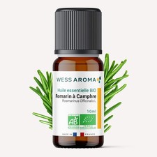 Huile essentielle Bio de Romarin à Camphre 10ml