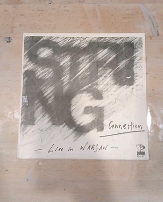 LIVE STRING CONNECTION VINYL LP  87 Live In Warsaw 1st PRESS Polish Jazz Fusion