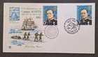 Great Britain: Captain Scott, South Pole, Antarctica; First Day Cover, FDC