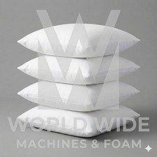 MICROFIBER 16",18",20" Cushion Pad Pillow Filler Pack 4 Deep Fill PLUMP Scatter