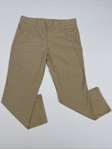 NWOT Columbia Rapid Rivers Pants Khaki Light Brown Regular Fit Mens Size 38x30