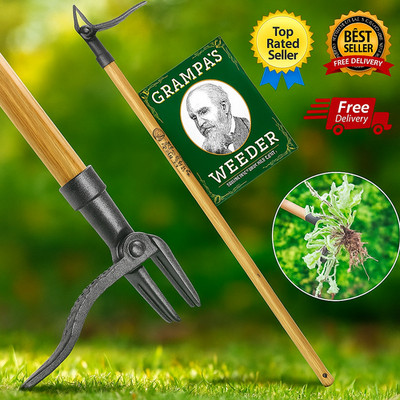 Grampa's Weeder - The Original Stand Up Weed Puller Tool