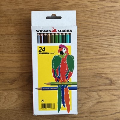 Buntstifte Schwan Stabilo Holz Buntstifte 24er Set NEU OVP Unbenutzt