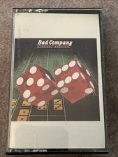 VINTAGE BAD COMPANY STRAIGHT SHOOTER CASSETTE TAPE 1975
