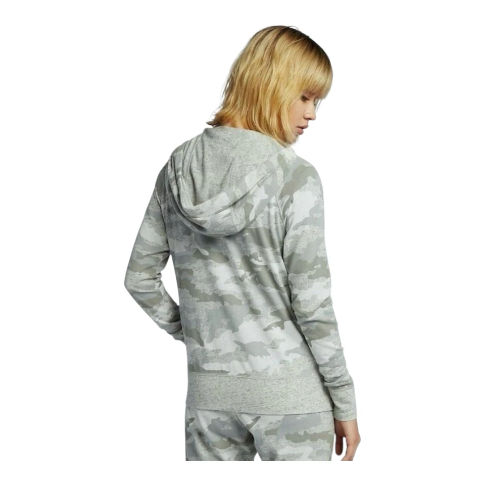 Sudadera con capucha ligera Nike Sportswear vintage camuflada cremallera completa ocio para mujer 2X Foto 3 de 4