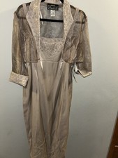 NWT Alex Evenings 25430 2 Piece 14P Dress Mother Of The Bride/Groom Holiday