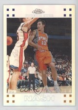 2007-08 Topps Chrome Refractor 508/999 Steve Nash #13 HOF 01zi