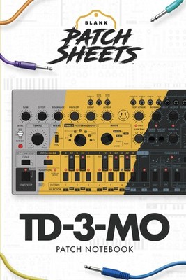 Behringer TD-3-MO Blank Patch Sheet Notebook: Become a more organized songwriter