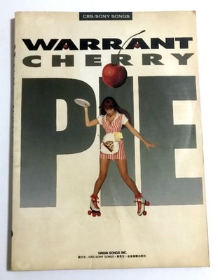 WARRANT Cherry Pie BAND SCORE JAPAN GUITAR TAB