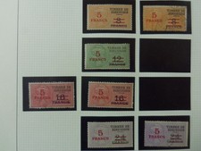 50 - fiscaux France revenue - 24 scans album LIDNER timbre dimension documents