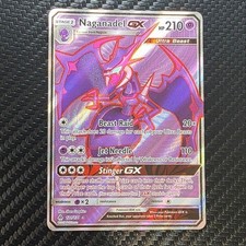 Naganadel GX 121/131 Forbidden Light Full Art Holo Pokemon TCG Card NM