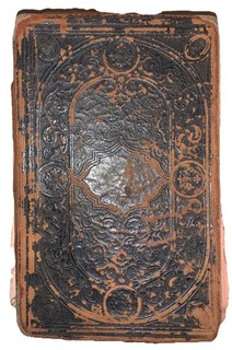 1869 BEAUTIFUL ANTIQUE HOLY BIBLE OLD & NEW TESTAMENTS LEATHER NO RESERVE