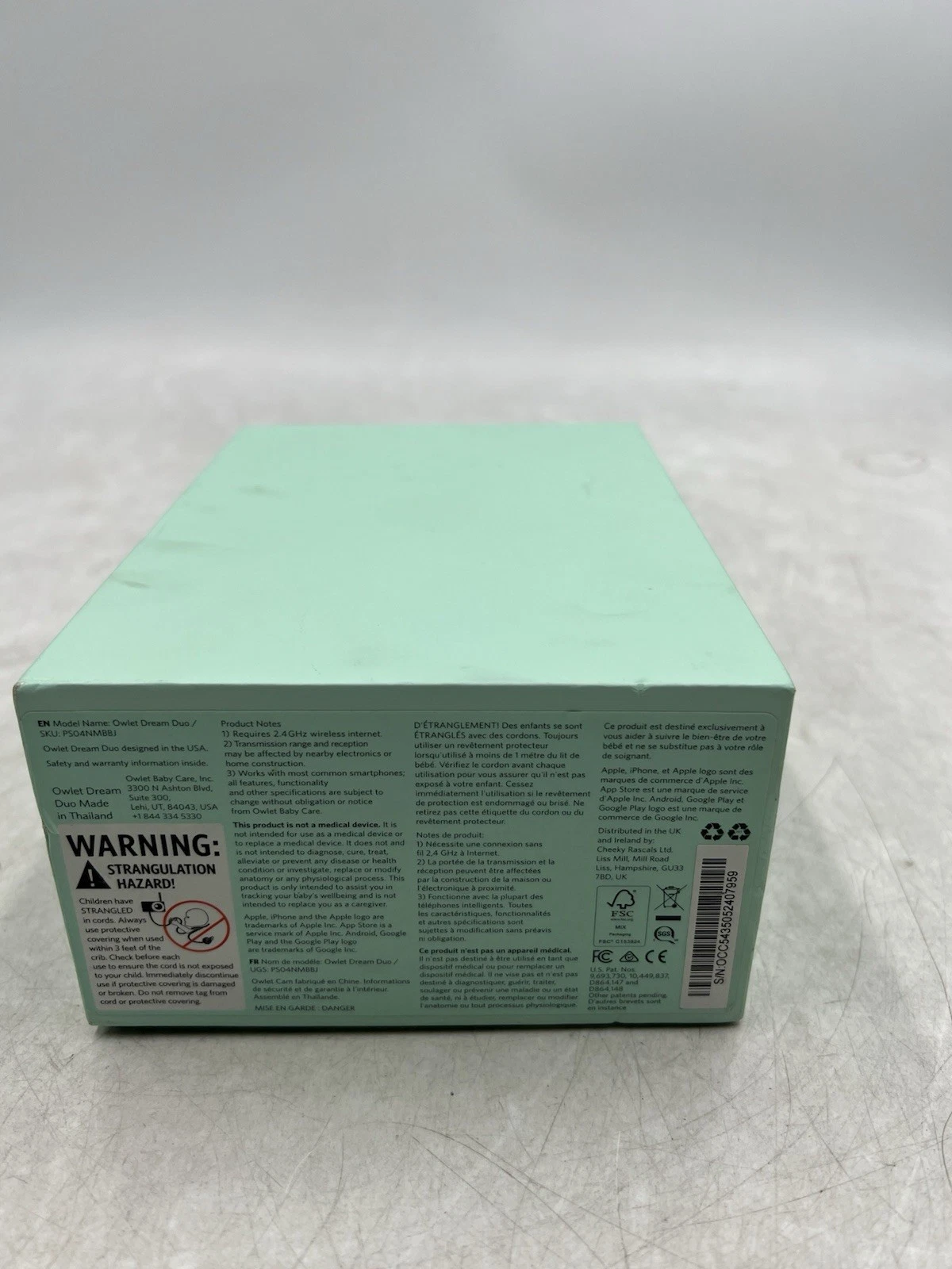 Owlet Dream Duo Baby Monitor 1080p New In Box Opened
Opens in a new window or tab