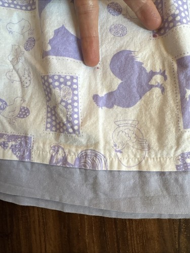 Cornelloki April Cornell 5-6 Girls Easter Farm Chick Maxi Dress Lavender Smocked - Picture 11 of 15