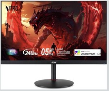 Acer Nitro XV272U Xbmiipruzx 27" IPS LCD 240hz QHD Gaming Monitor 