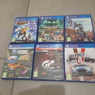 Lot Jeux Sony Playstation 4