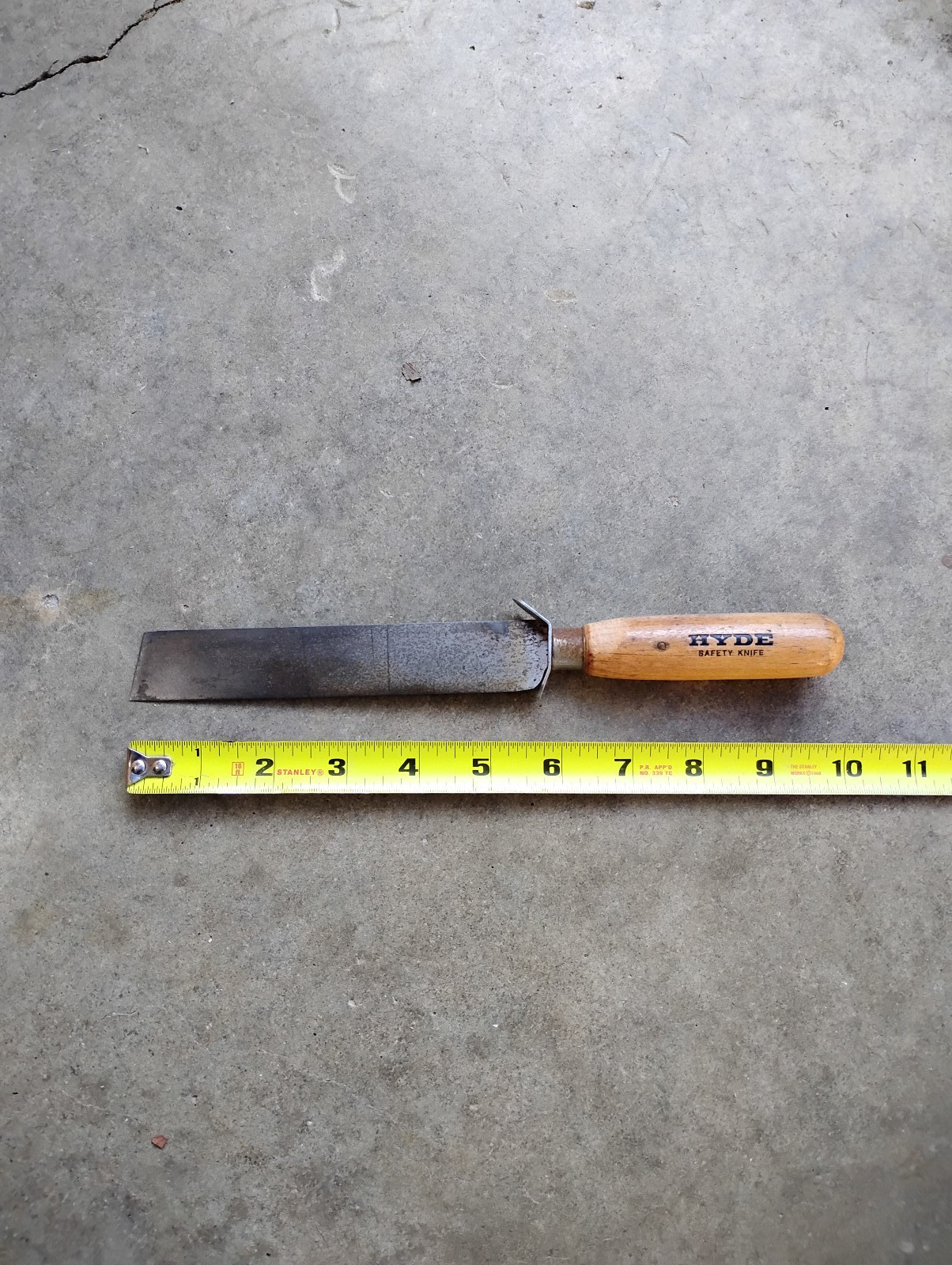, Safety Knife Wood Handle