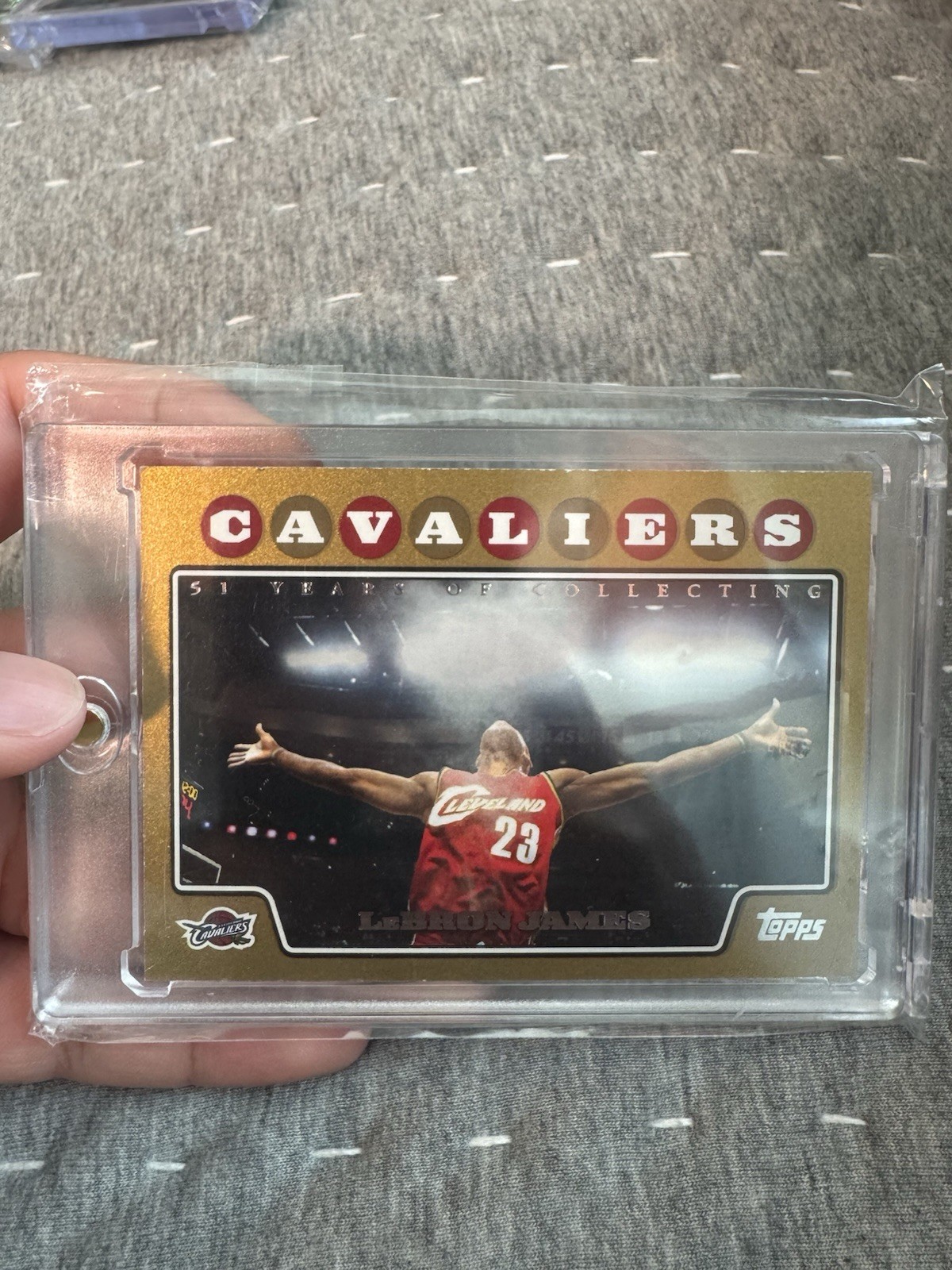 2008-09 Topps - LeBron James #23 Gold Border /2008
