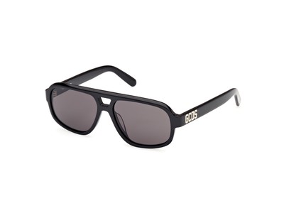 GCDS Sunglasses GD0046  01A Black smoke Men Women 