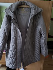 Damen-Wintermantel Lammfell-Optik, Warm Gefüttert, Größe L