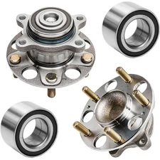 Detroit Axle Front Rear Wheel Hub Bearing Assembly for 2006-2011 Honda Ci