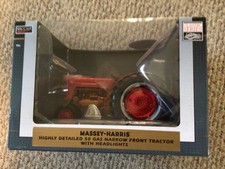 New In Box Speccast 1:16 Die Cast Massey-harris 50 Gas Narrow Front Tractor