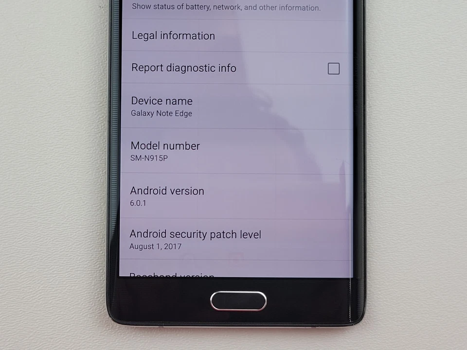 Smartphone Samsung Galaxy Note Edge (SM-G915P) 32GB - Negro (Sprint) - H2474 Foto 3 de 4