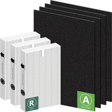 3 HEPA Filter R  4 Carbon Pre Filter for Honeywell HPA300 HPA304 HPA5300