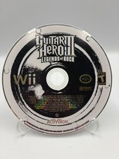 Guitar Hero 3: Legends of Rock - Nintendo Wii - Disc Only - Tested Free Shipping