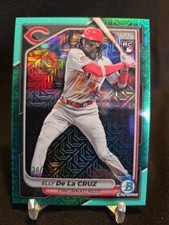 2024 Bowman Chrome Sp /299 Aqua Refractor Elly De La Cruz Rookie Rc Non Auto