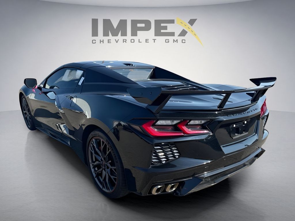 2023 Black Chevrolet Corvette   | C8 Corvette Photo 3