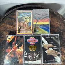 Cassette Tapes, Lot Of 5, Brand New/Sealed Mixed Genres