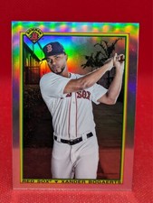 XANDER BOGAERTS 2020 Bowman 1990 Chrome Refractor #90B-XB Boston Red Sox
