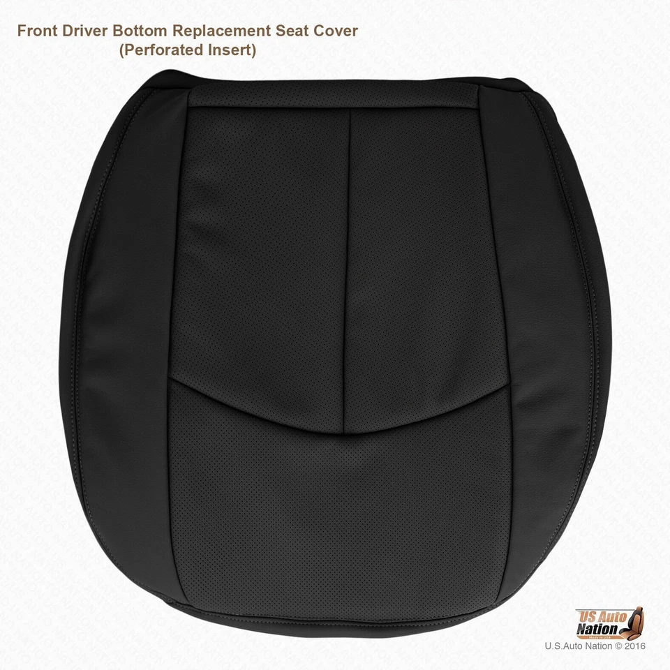 2007 2008 年 2009 梅赛德斯奔驰 E280 发球杆底部顶部穿孔皮革保护套 Blk — 第 4/4 张图片