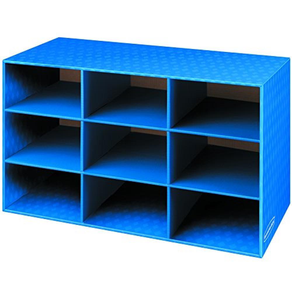 (TG. 13 x 28-1/4 x 16 in) BANKERS BOX Aula 3380701 - Contenitore a 9 scomparti,
