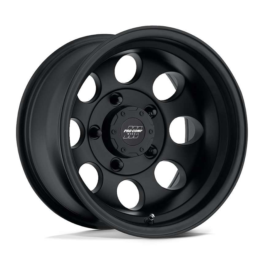 COMP PRO ブラックホイール PRO COMP WHEEL Series 69 Vintage 17X9 5X127 Offset -6 Flat Black